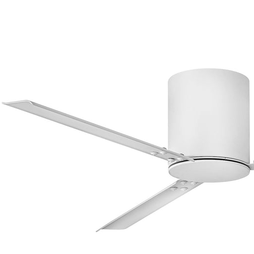 Hinkley Fan Indy Flush 58" Smart Fan, Matte White/White