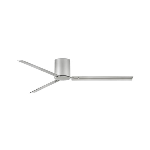 Hinkley Fan Indy Flush 72" Smart Fan, Brushed Nickel/Nickel - 901072FBN-NDD