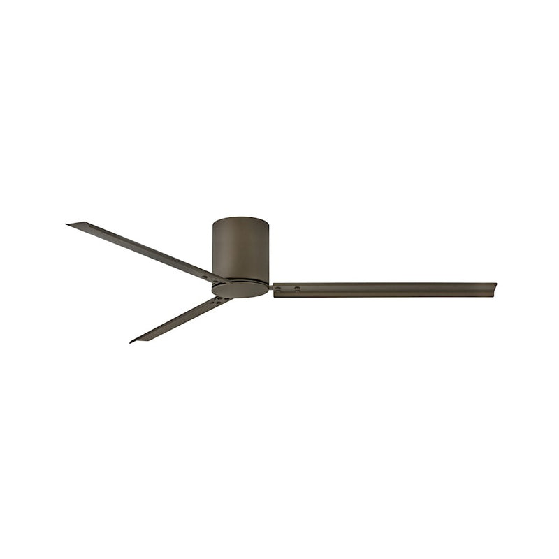 Hinkley Fan Indy Flush 72" Smart Fan, Metallic Bronze/Bronze