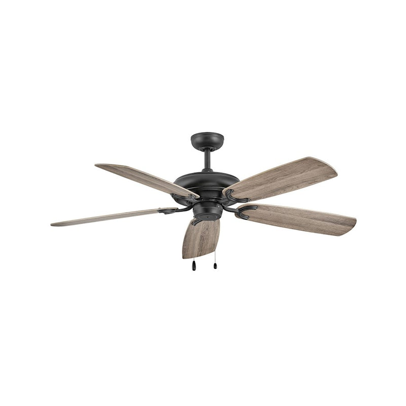 Hinkley Grove 56in Ceiling Fan | Transitional Metallic Matte Bronze Steel and Walnut Wood Blades | Living Room & Bedroom | 56 x 56 x | Model 901256FMM-NID