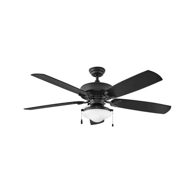 Hinkley Oasis 60in Ceiling Fan | Traditional Brushed Nickel and Silver Composite Blades | Indoor & Covered Outdoor Spaces | 60 x 60 | Model 901660FBN-NWA