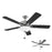 Hinkley Lighting Metro 2 Light Illuminated 52" Fan