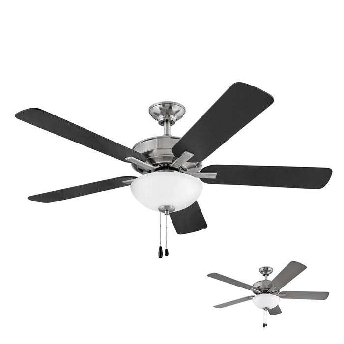 Hinkley Lighting Metro 2 Light Illuminated 52" Fan