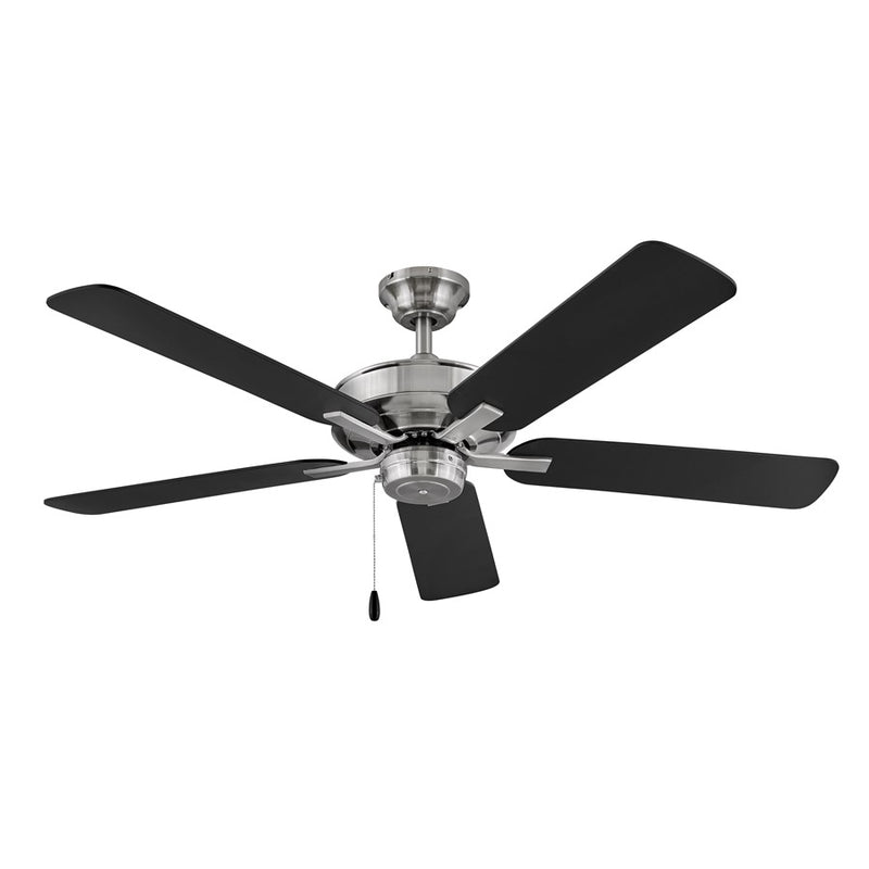 Hinkley Metro Wet 52in 5-Blade Ceiling Fan | Traditional Chalk White Steel and Composite Blades | Covered Patio & Indoor-Outdoor | Model 903352FCW-NWA
