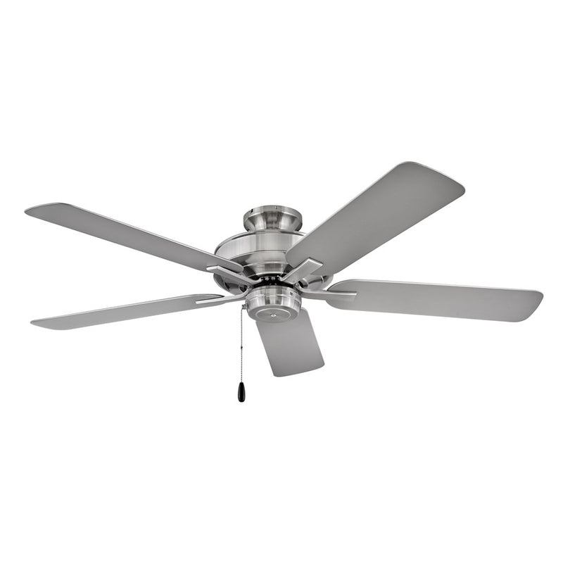 Hinkley Metro Wet 52in 5-Blade Ceiling Fan | Traditional Chalk White Steel and Composite Blades | Covered Patio & Indoor-Outdoor | Model 903352FCW-NWA