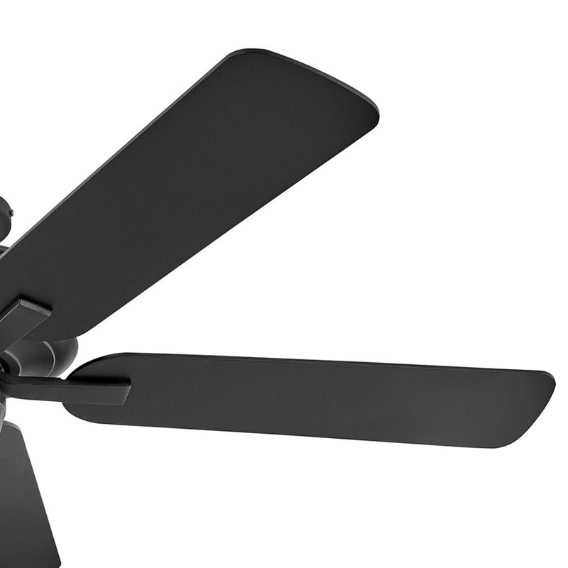 Hinkley Metro 52in 5-Blade Ceiling Fan | Traditional Brushed Nickel Steel and Silver/Wood Blades | Living Room & Bedroom | 52 x 52 x | Model 903352FBN-NIA