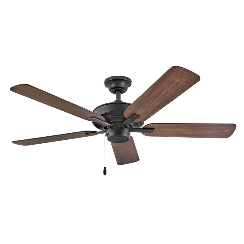 Hinkley Metro Wet 52in 5-Blade Ceiling Fan | Traditional Chalk White Steel and Composite Blades | Covered Patio & Indoor-Outdoor | Model 903352FCW-NWA