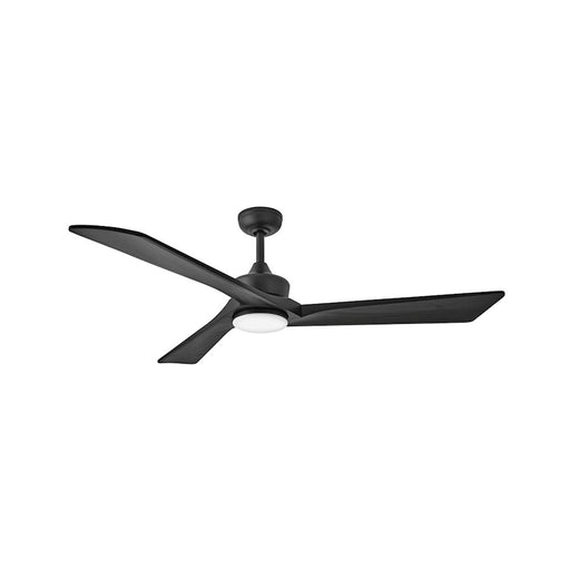 Hinkley Fan Sculpt 60" LED Smart Fan, Matte Black/Black - 903660FBB-LDD