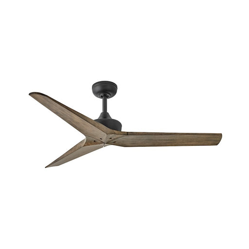 Hinkley Fan Chisel 52" Smart Fan, Matte Black/Driftwood - 903752FDB-NDD