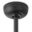 Hinkley Fan Chisel 52" Smart Fan, Matte Black/Driftwood