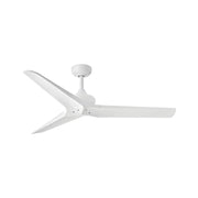 Hinkley Fan Chisel 52" Smart Fan, Matte White/White - 903752FWW-NDD