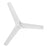 Hinkley Fan Chisel 52" Smart Fan, Matte White/White