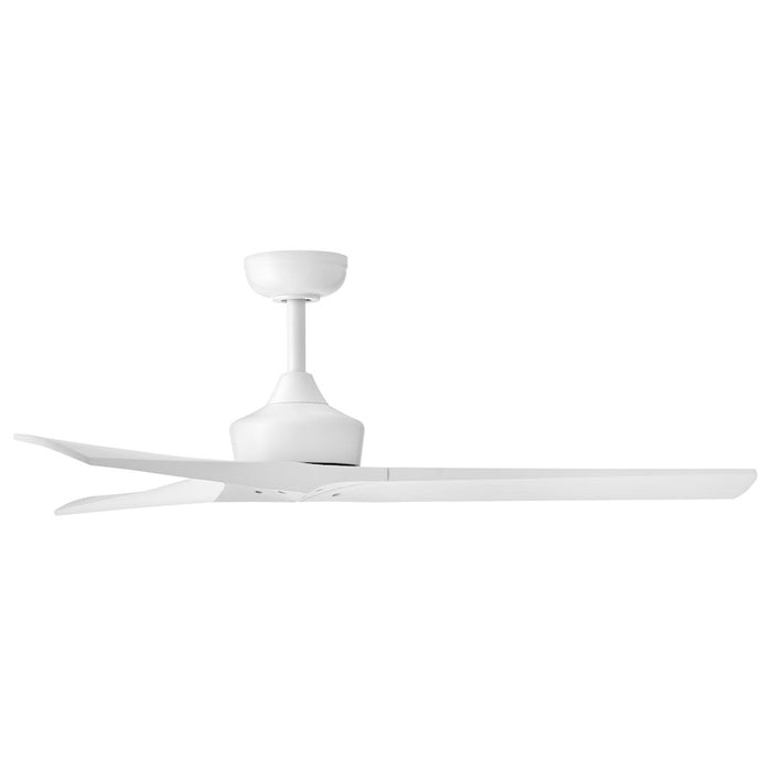 Hinkley Fan Chisel 52" Smart Fan, Matte White/White