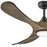 Hinkley Fan Swell Illuminated 56" LED Smart Fan, Black/Driftwood