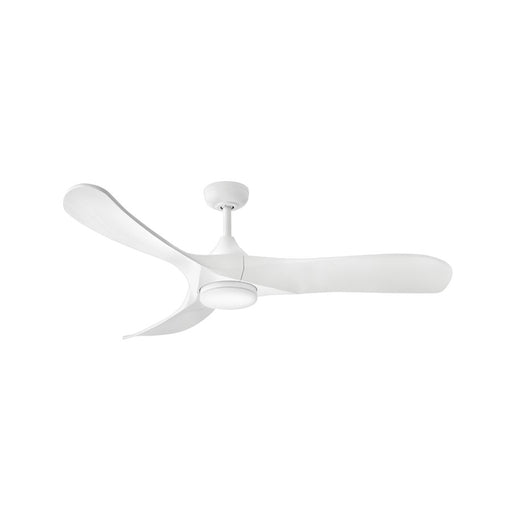 Hinkley Fan Swell Illuminated 56" LED Smart Fan, White/White - 903856FWW-LDD