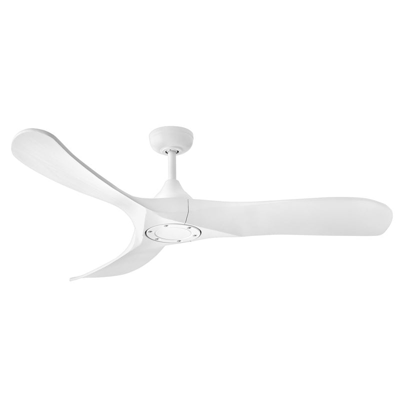 Hinkley Fan Swell Illuminated 56" LED Smart Fan, White/White