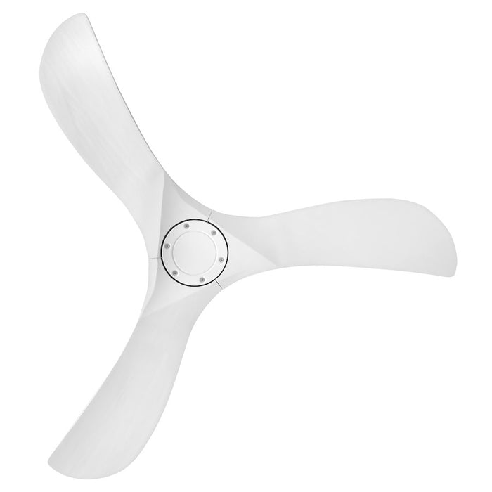 Hinkley Fan Swell Illuminated 56" LED Smart Fan, White/White