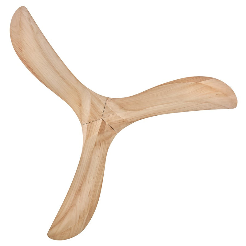 Hinkley Swell 60in Smart Ceiling Fan | Modern Heritage Brass Steel and Natural Wood Blades | Indoor & Covered Outdoor Living | 60 x | Model 903860FHB-NDD