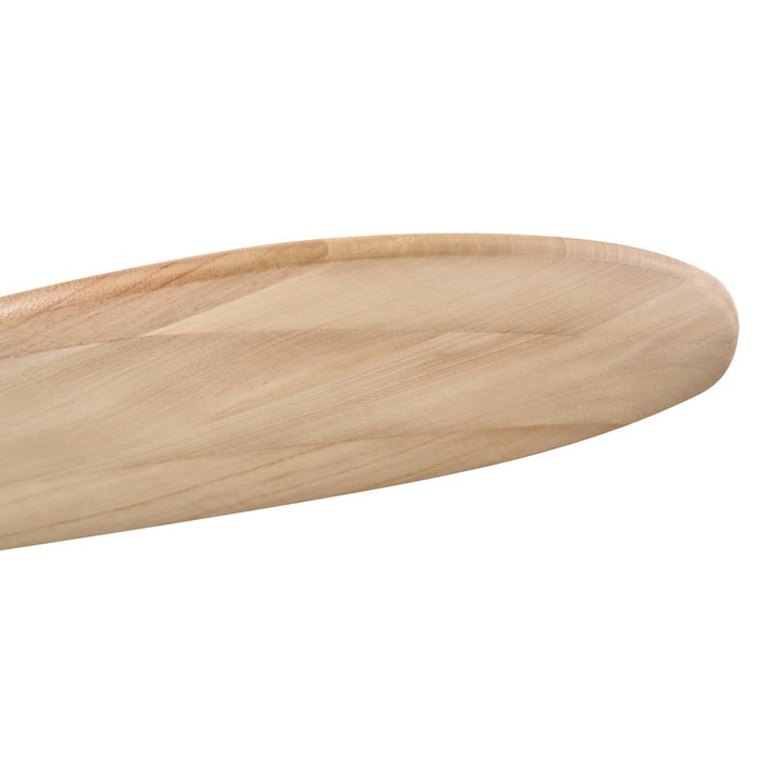 Hinkley Fan Swell 60" Smart Fan, Heritage Brass/Natural