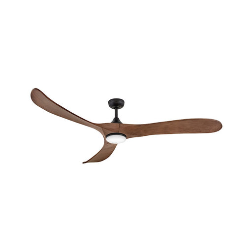 Hinkley Fan Swell Illuminated 72" LED Smart Fan, Black/Walnut - 903872FWB-LDD