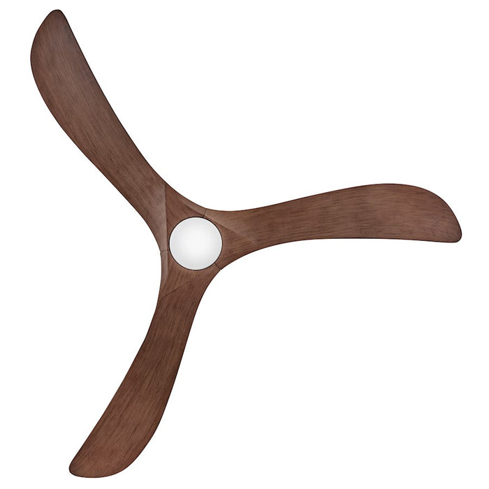 Hinkley Fan Swell Illuminated 72" LED Smart Fan, Black/Walnut