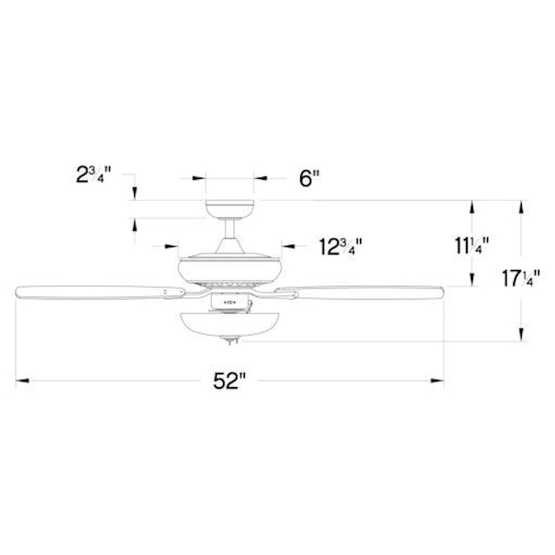 Hinkley Highland 52in LED Ceiling Fan | Transitional Brushed Nickel Steel and Mahogany Silver Wood Blades | Covered Patio & Living | Model 904152FBN-LIA