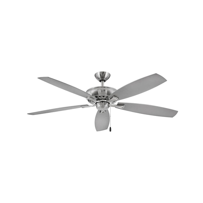 Hinkley Highland 60in Ceiling Fan | Transitional Chalk White Steel and Weathered Wood Blades | Indoor Living Room & Bedroom | 60 x | Model 904160FCW-NIA