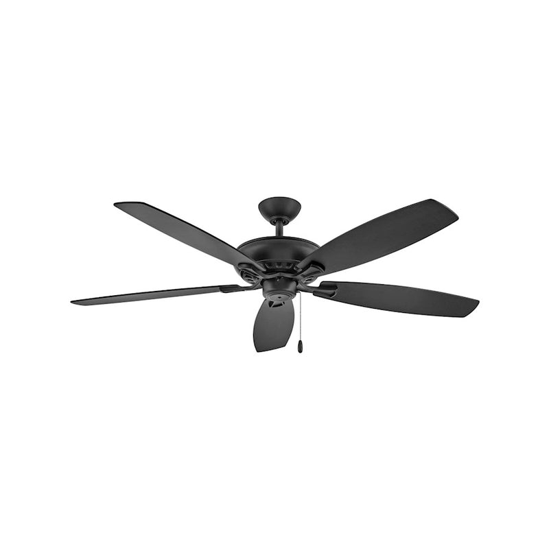 Hinkley Highland 60in Ceiling Fan | Transitional Chalk White Steel and Weathered Wood Blades | Indoor Living Room & Bedroom | 60 x | Model 904160FCW-NIA