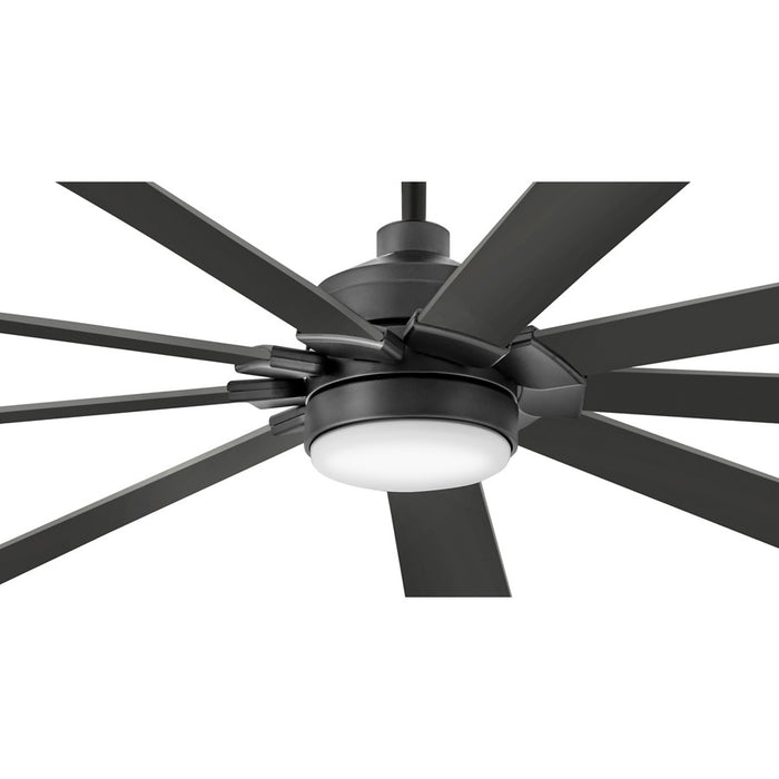 Hinkley Fan Turbine 80" LED Smart Fan, Matte Black/Matte Black