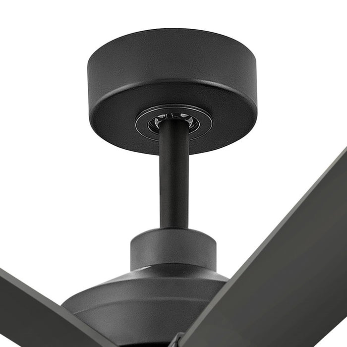 Hinkley Fan Turbine 80" LED Smart Fan, Matte Black/Matte Black