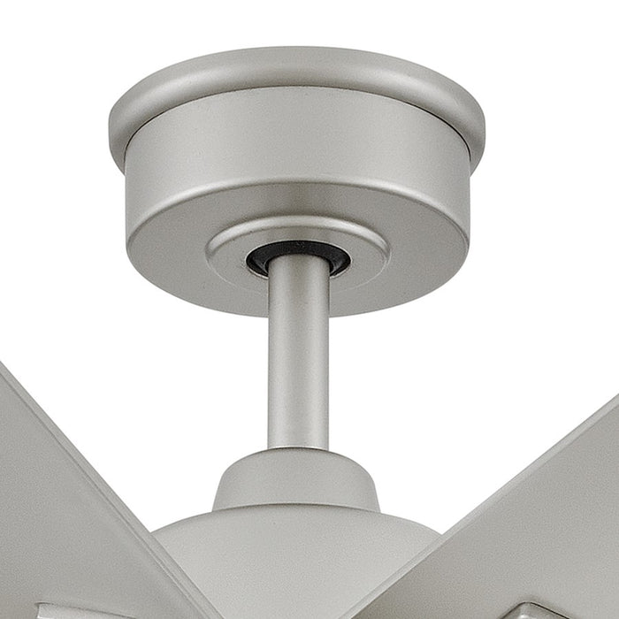 Hinkley Fan Concur 66" LED Smart Fan, Brushed Nickel/Nickel