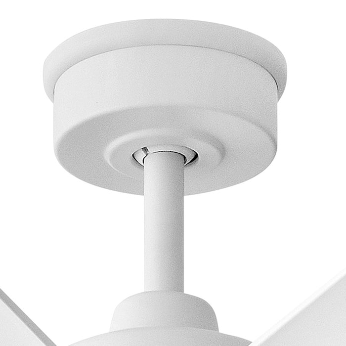 Hinkley Fan Concur 66" LED Smart Fan, Matte White/White