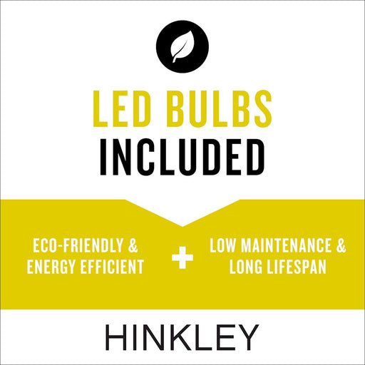 Hinkley Fan Eli 22" LED Fandelier, Heritage Brass/Heritage Brass