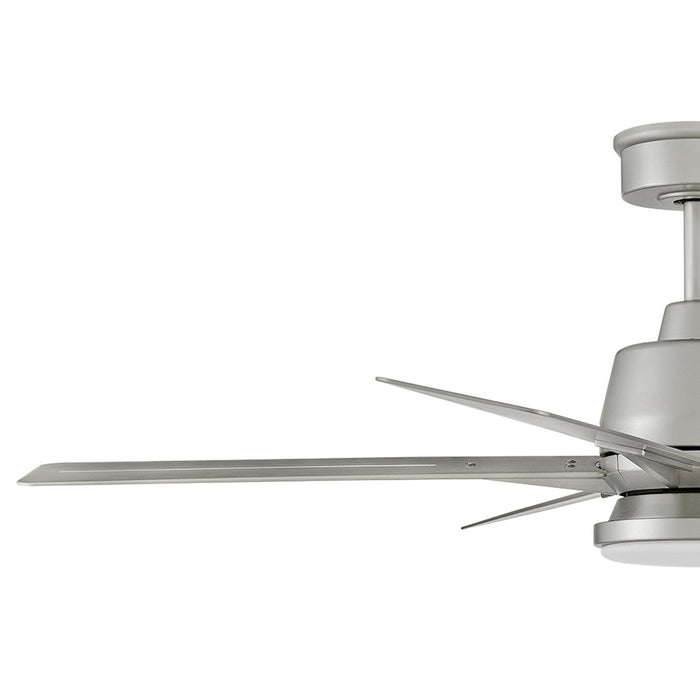 Hinkley Fan Alta 52" LED Smart Fan, Brushed Nickel/Nickel