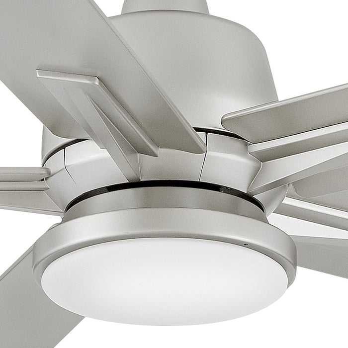 Hinkley Fan Alta 52" LED Smart Fan, Brushed Nickel/Nickel