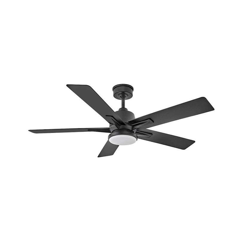 Hinkley Fan Alta 52" LED Smart Fan, Matte Black/Black