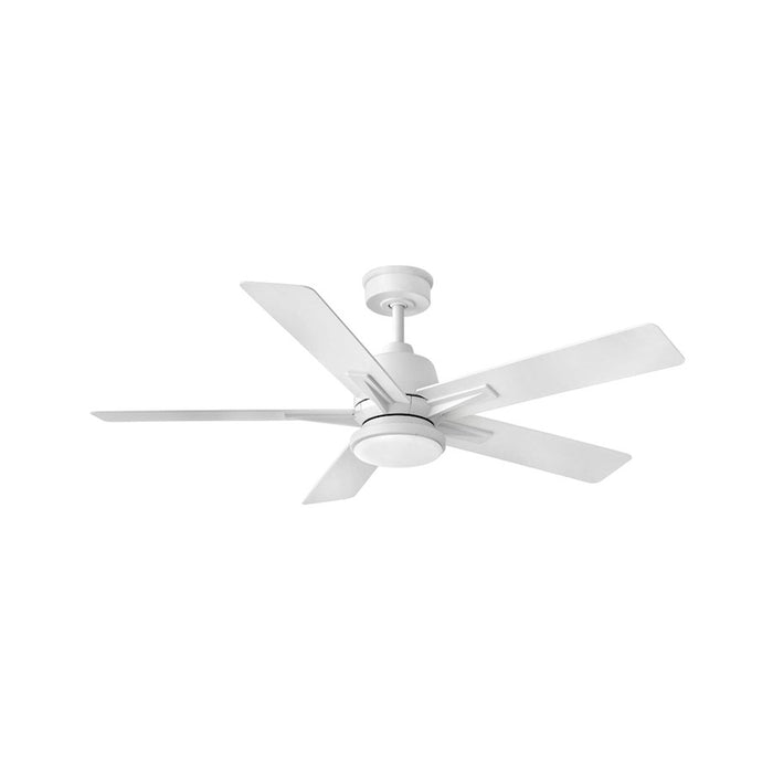 Hinkley Fan Alta 52" LED Smart Fan, Matte White/White - 905152FMW-LWD