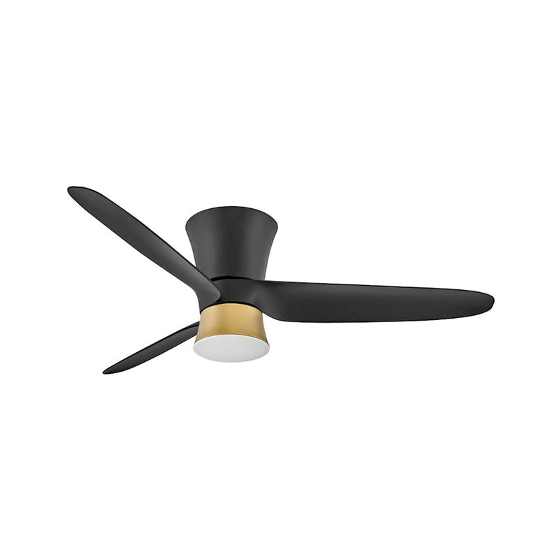 Hinkley Fan Neo 52" LED Smart Fan, Matte Black/Black
