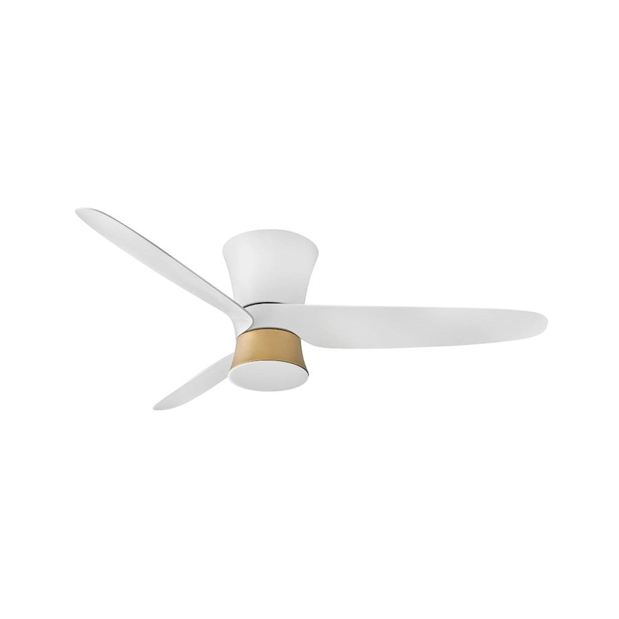 Hinkley Fan Neo 52" LED Smart Fan, Matte White/White - 905452FMW-LDD