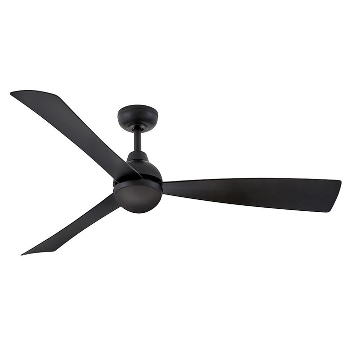 Hinkley Fan Una 56" LED Fan, Matte Black/Black