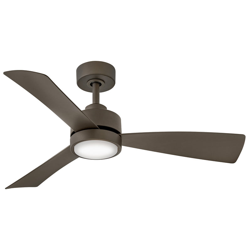 Hinkley Fan Iver 44" LED Smart Fan, Metallic Matte Brz - 905744FMM-LWD
