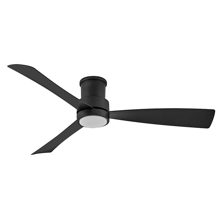 Hinkley Fan Iver 56" LED Smart Fan, Matte Black/Black