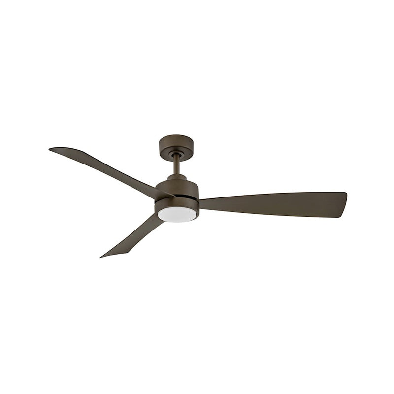 Hinkley Fan Iver 56" LED Dual Mount Smart Fan, Bronze/Bronze
