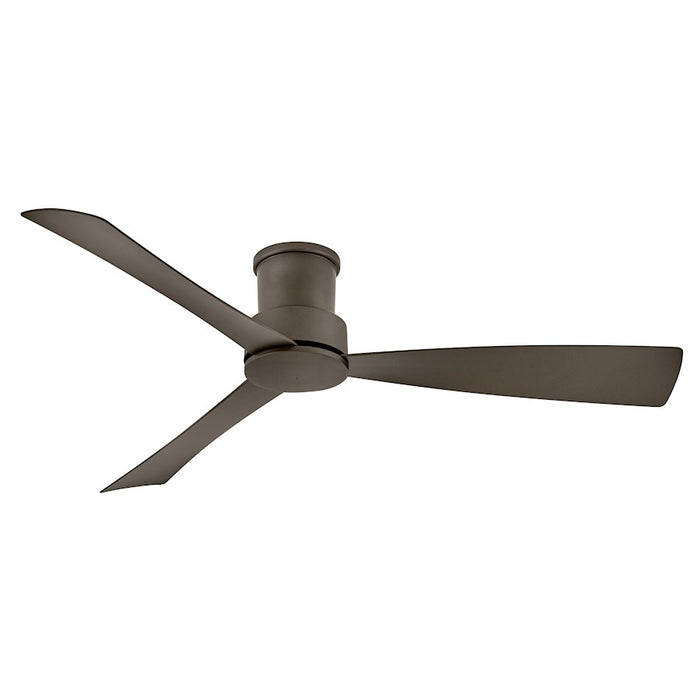 Hinkley Fan Iver 56" LED Dual Mount Smart Fan, Bronze/Bronze