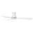 Hinkley Fan Iver 56" LED Dual Mount Smart Fan, White/White
