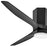 Hinkley Fan Facet 52" LED Smart Fan, Matte Black/Black