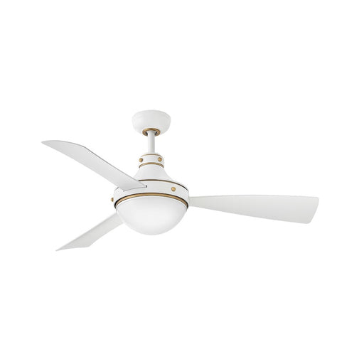 Hinkley Fan Oliver 50" LED Smart Fan, Matte White/White - 905950FMW-LWD