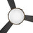 Hinkley Fan Oliver 62" LED Smart Fan, Heritage Brass/Black