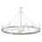Hinkley Fan Sawyer 52" LED Smart Fandelier, White/White