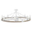 Hinkley Fan Sawyer 52" LED Smart Fandelier, White/White
